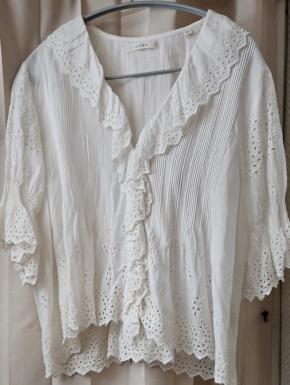 Dôen Henri Eyelet  Blouse